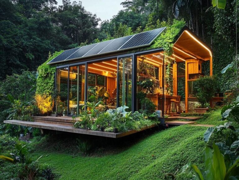 Casas Pequeñas Ecológicas: Vivir con Gran Impacto